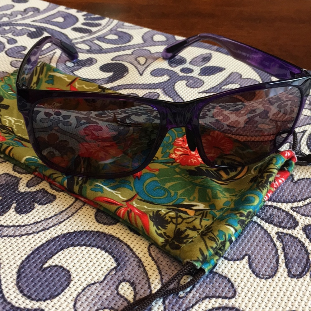 Auth Maui Jim Red Sands Men’s Purple Sunglasses